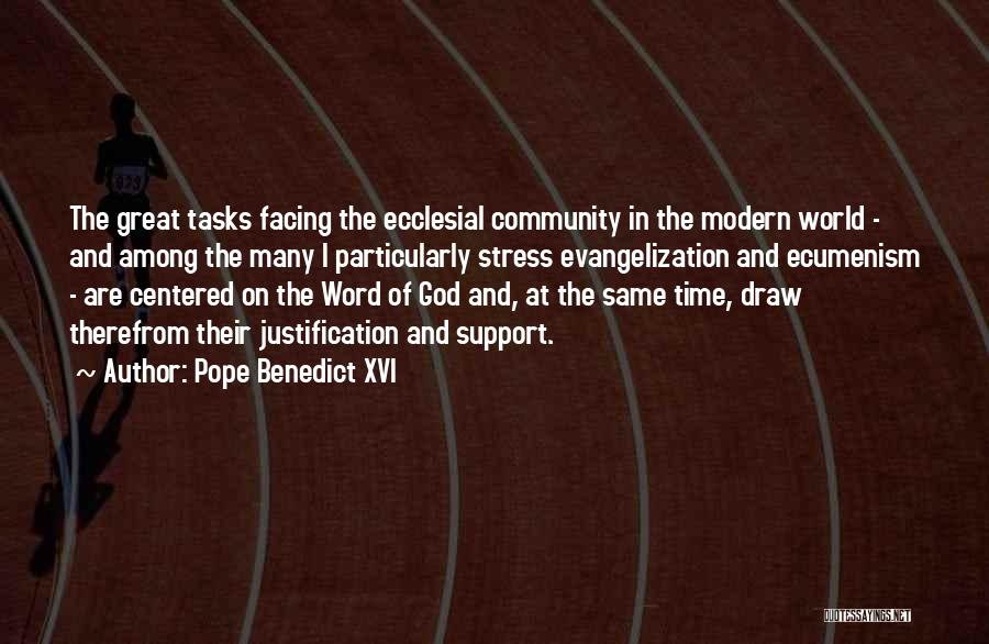 Justification Quotes By Pope Benedict XVI