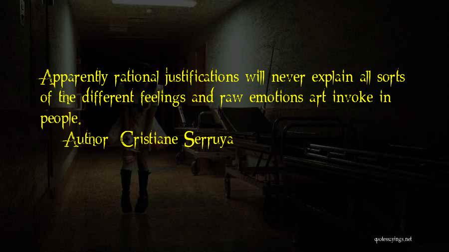 Justifications Quotes By Cristiane Serruya