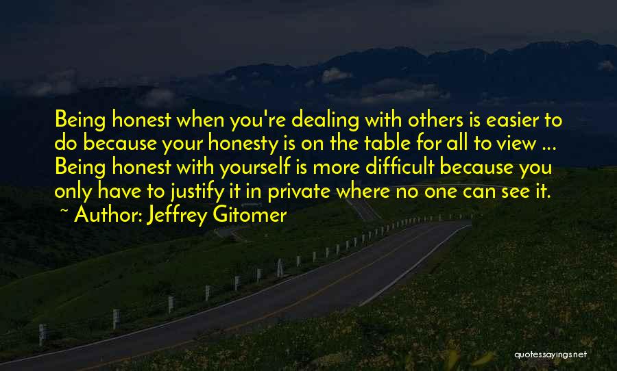 Justify Yourself Quotes By Jeffrey Gitomer