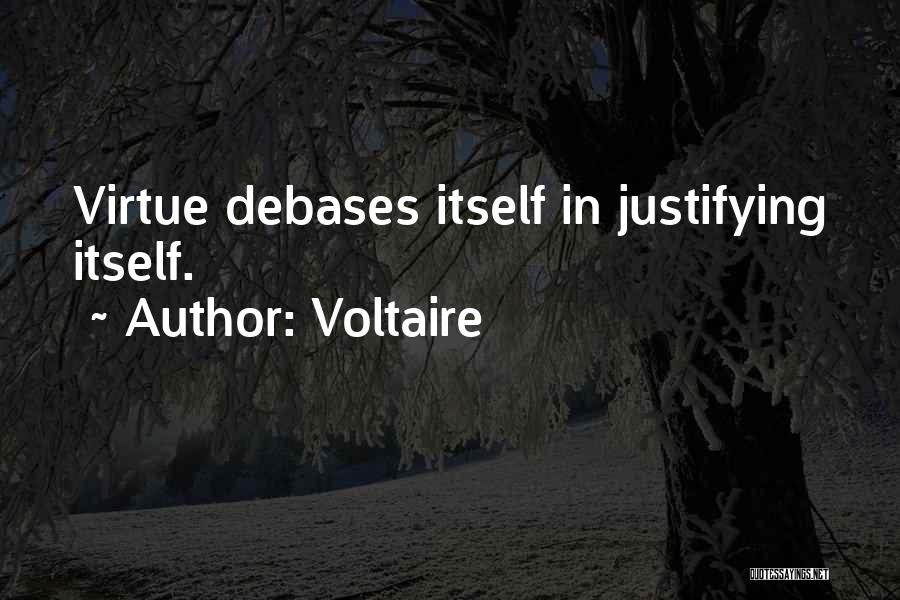 Justifying Quotes By Voltaire