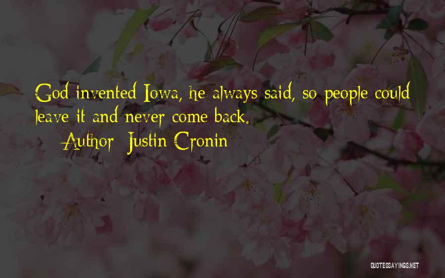 Justin Cronin Quotes 1541187