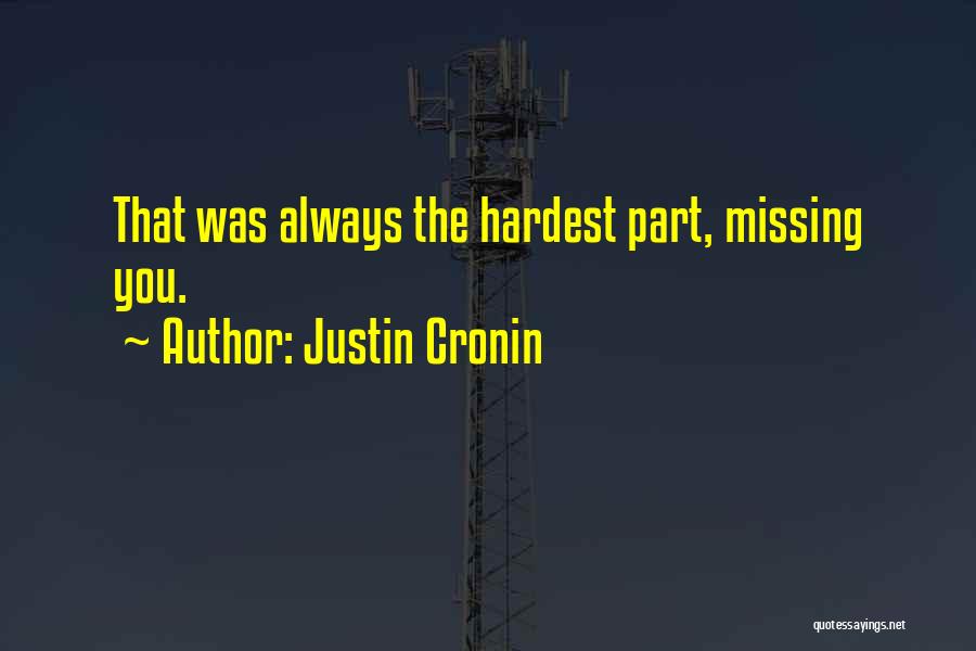 Justin Cronin Quotes 91153