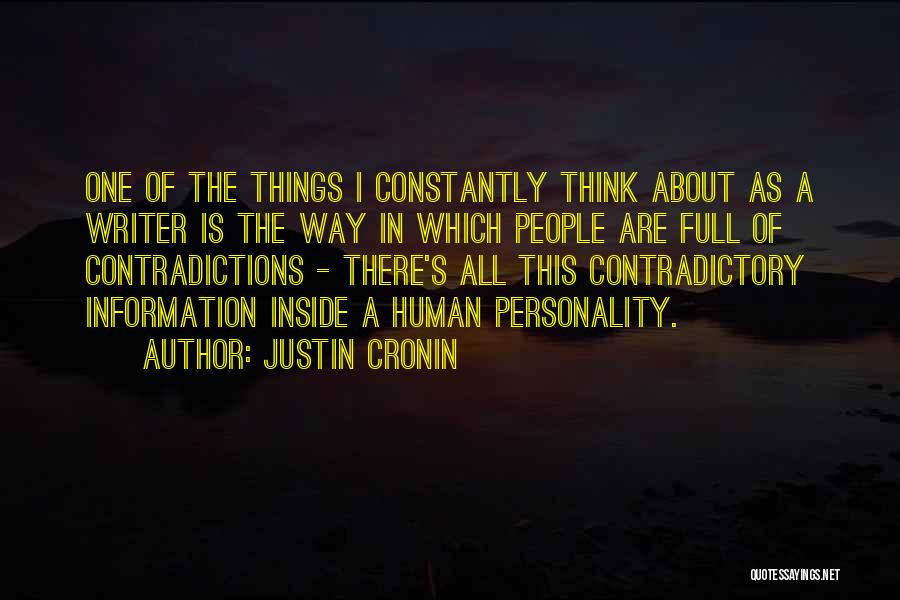 Justin Quotes By Justin Cronin