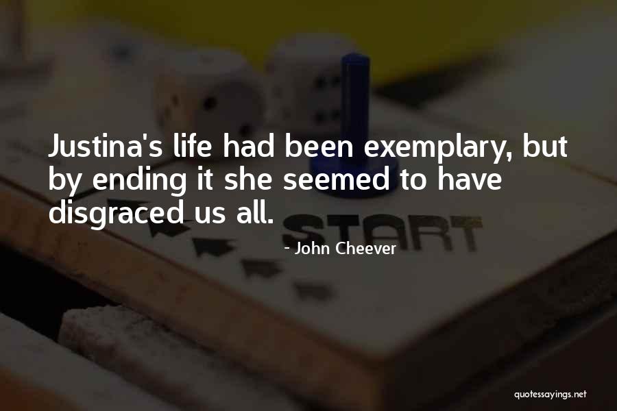 Justina Quotes By John Cheever Justina Quotes By John Cheever