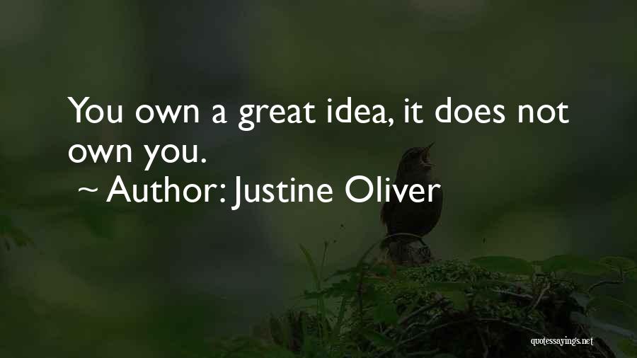 Justine Quotes By Justine Oliver