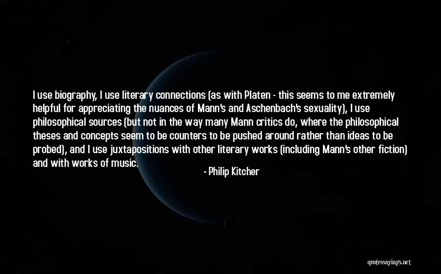 Juxtapositions Quotes By Philip Kitcher Juxtapositions Quotes By Philip Kitcher