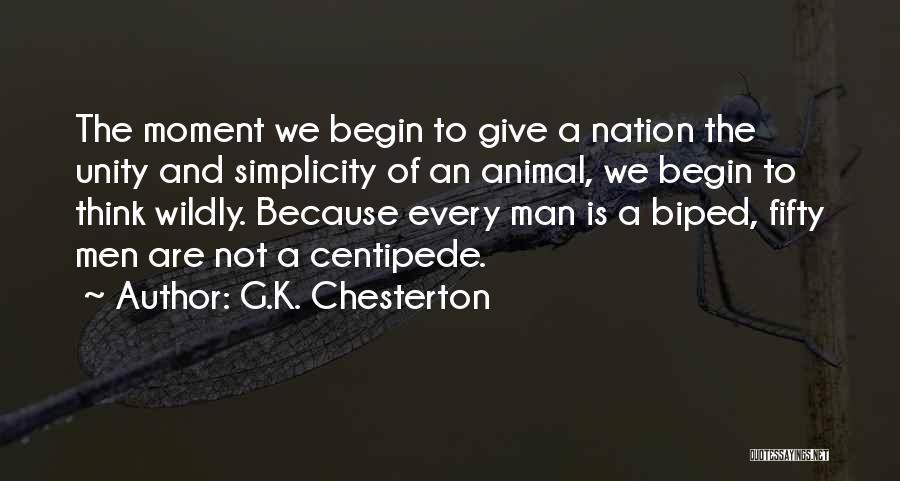 K A G Quotes By G.K. Chesterton