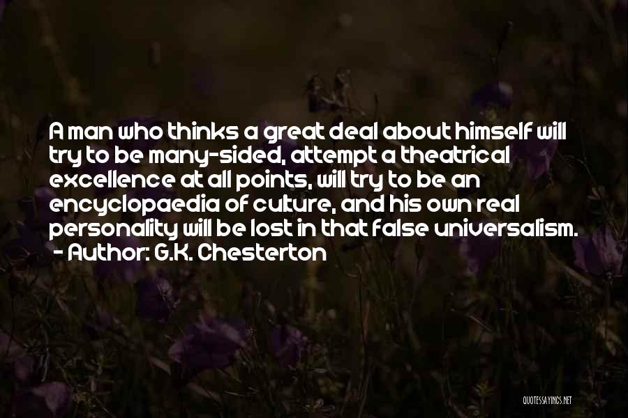 K A G Quotes By G.K. Chesterton