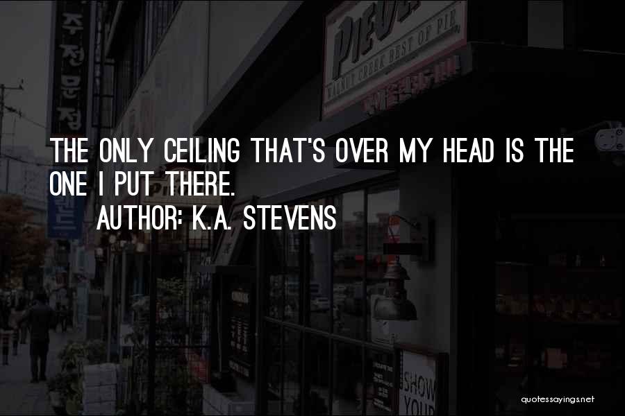 K.A. Stevens Quotes 958741