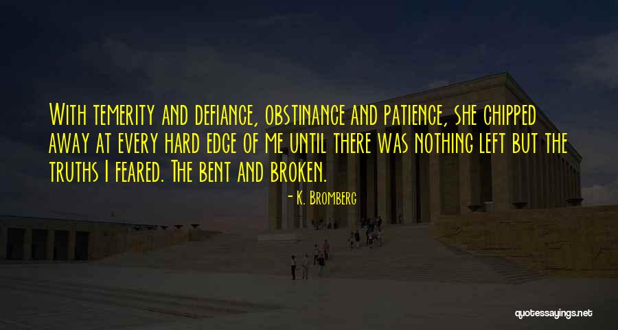 K. Bromberg Quotes 961338 K. Bromberg Quotes 961338