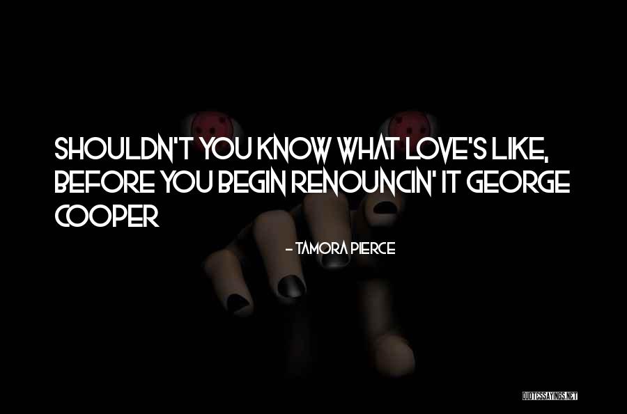 K C Cooper Quotes By Tamora Pierce K C Cooper Quotes By Tamora Pierce