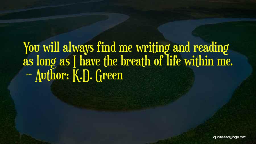 K.D. Green Quotes 1216002