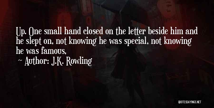 K Letter Quotes By J.K. Rowling