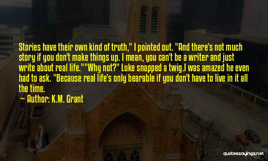 K.M. Grant Quotes 501524