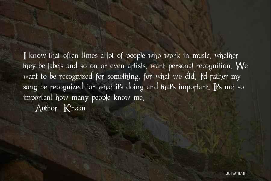 K Naan Quotes By K'naan