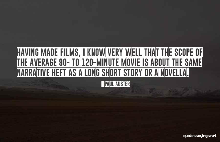 K On Movie Quotes By Paul Auster