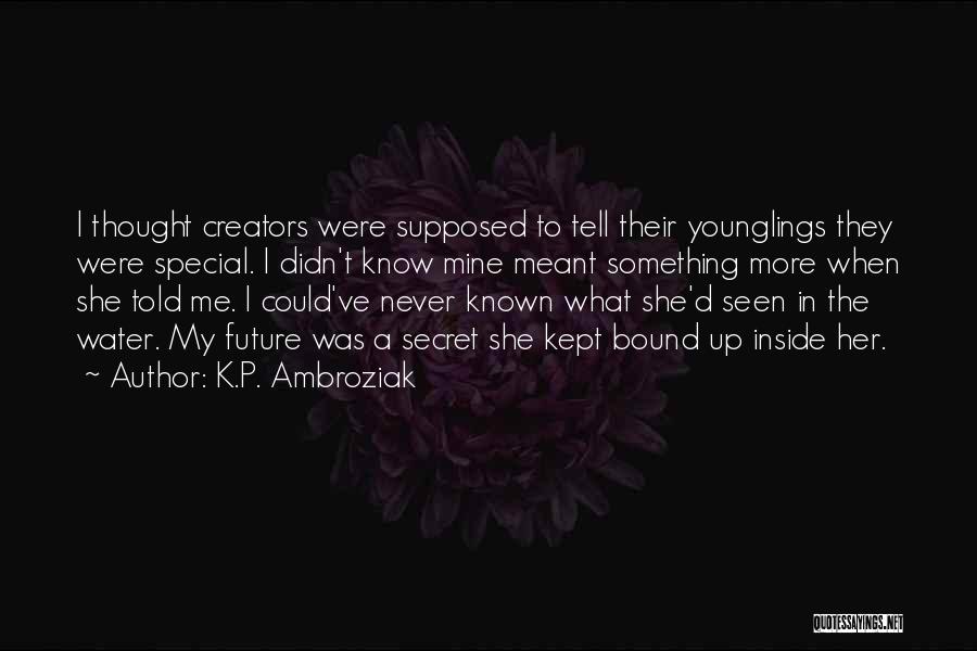 K.p.k Quotes By K.P. Ambroziak