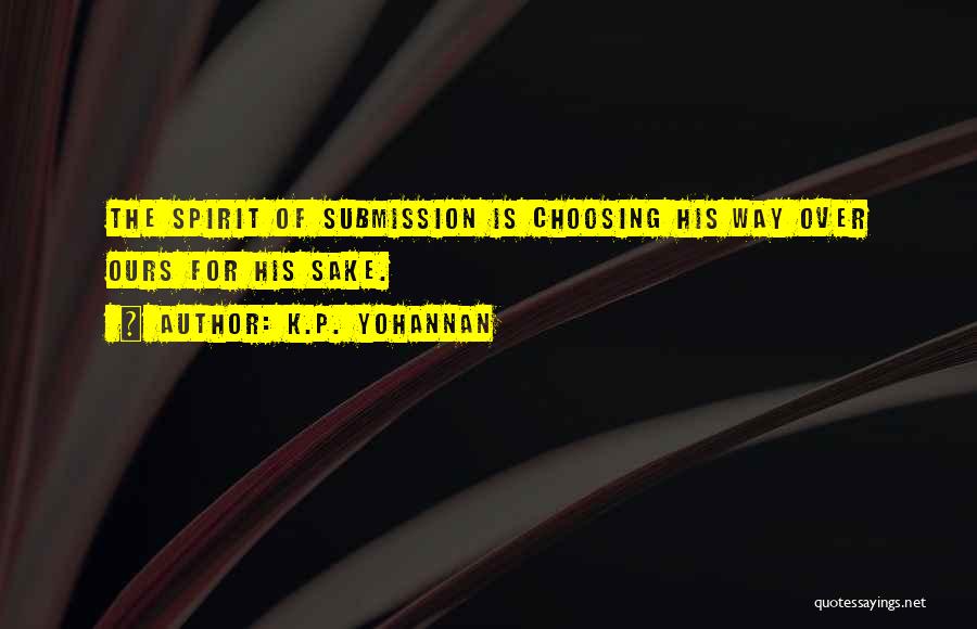 K.p.k Quotes By K.P. Yohannan