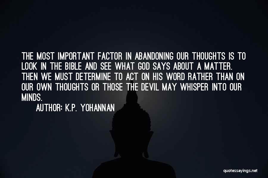 K.P. Yohannan Quotes 195421