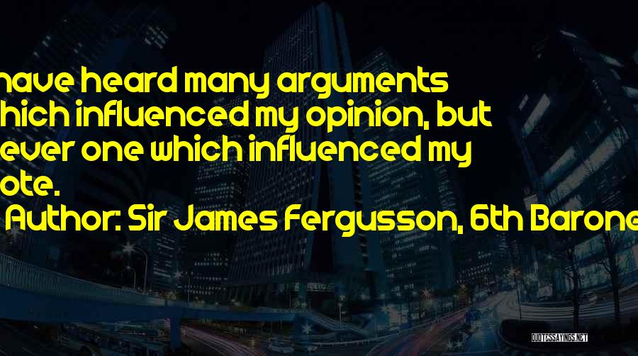 K R J Oikeus Quotes By Sir James Fergusson, 6th Baronet
