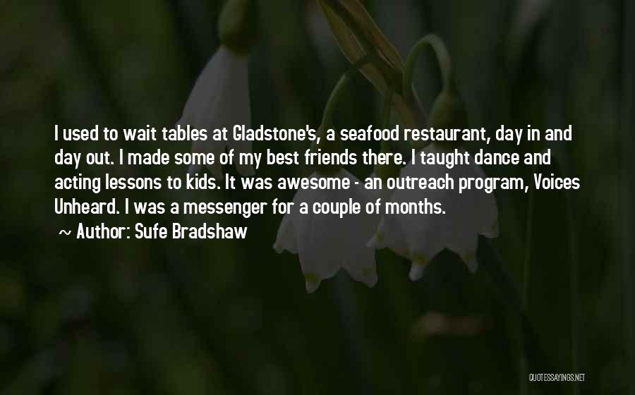 K S Seafood Quotes By Sufe Bradshaw
