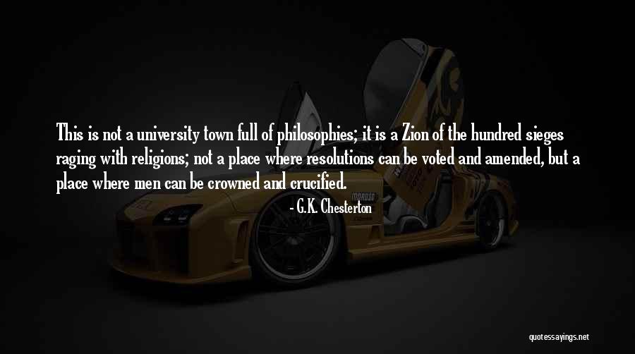 K Town Quotes By G.K. Chesterton