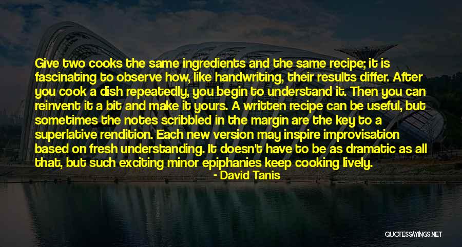 K U D Results Quotes By David Tanis K U D Results Quotes By David Tanis