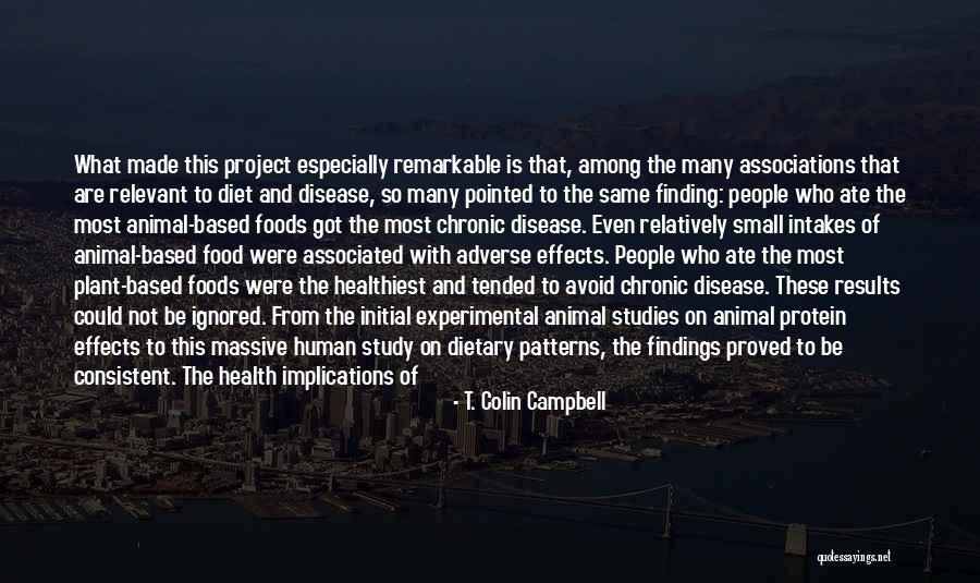 K U D Results Quotes By T. Colin Campbell K U D Results Quotes By T. Colin Campbell