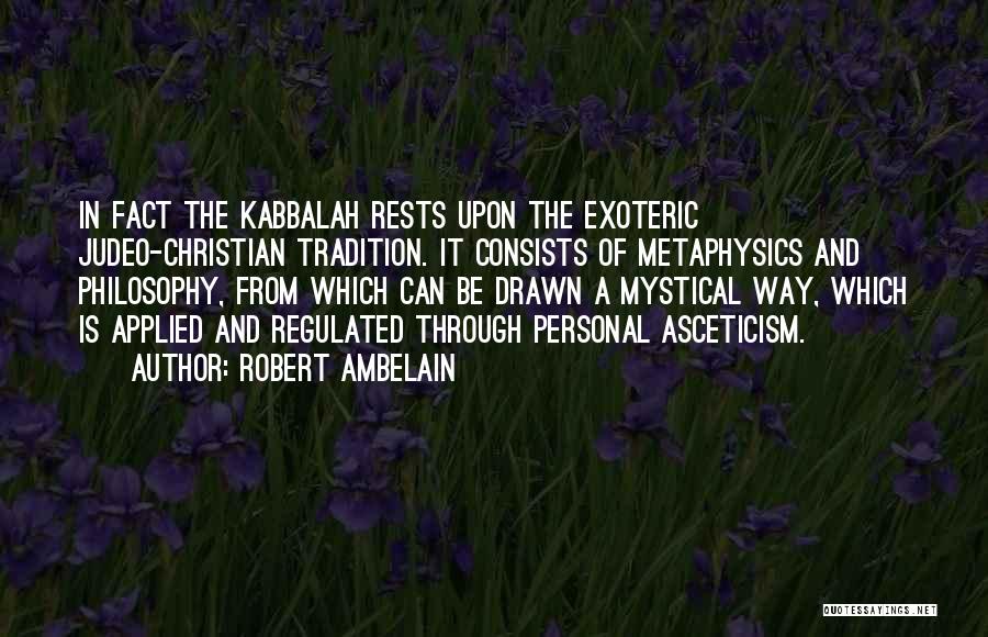 Kabbalah Quotes By Robert Ambelain