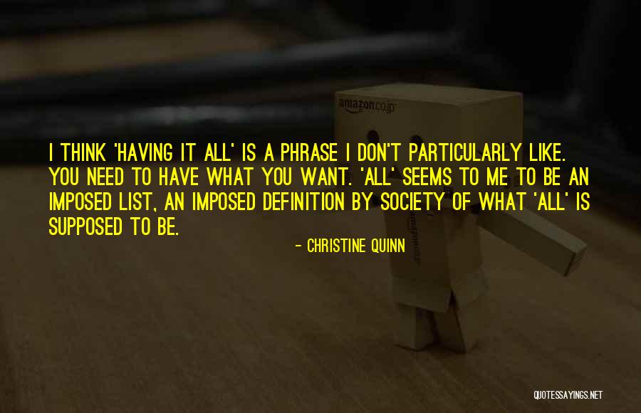 Kabuki Theater Quotes By Christine Quinn