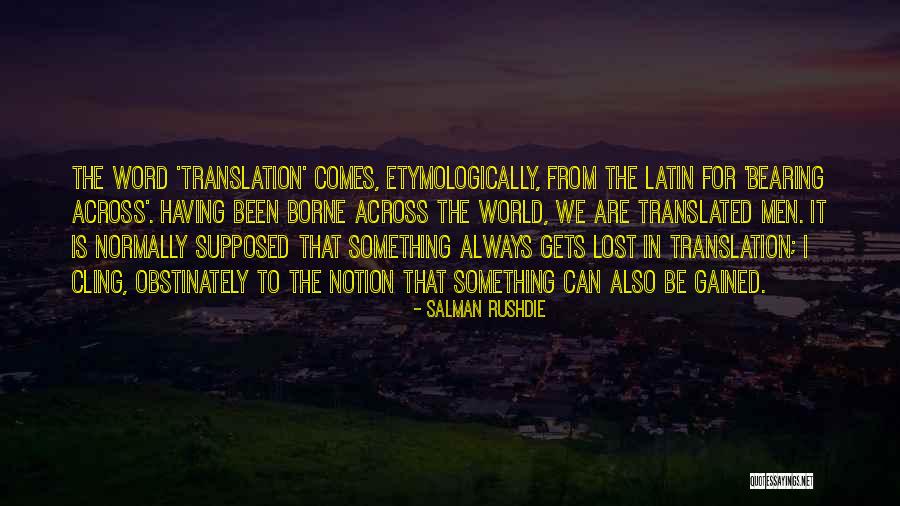 Kadamba Dynasty Quotes By Salman Rushdie Kadamba Dynasty Quotes By Salman Rushdie