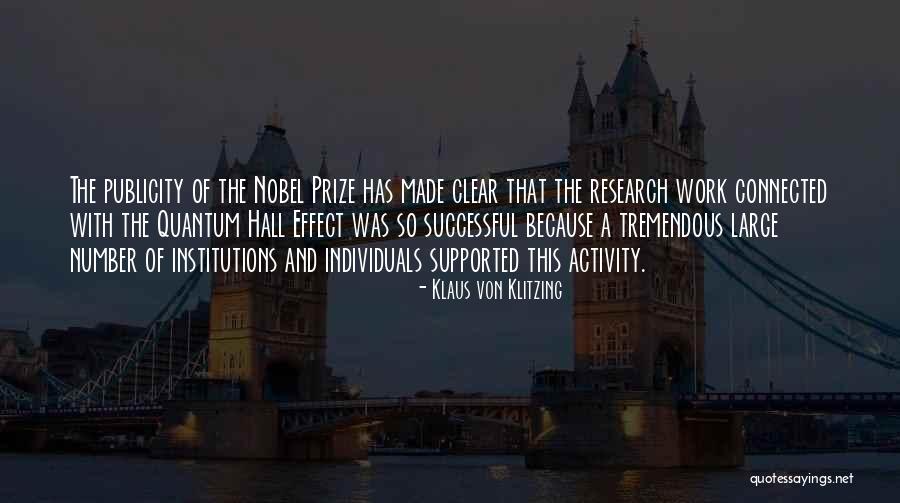 Kaddari Quotes By Klaus Von Klitzing Kaddari Quotes By Klaus Von Klitzing