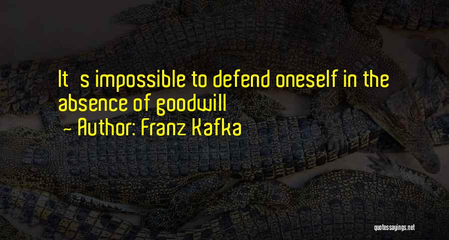 Kafka's Quotes By Franz Kafka