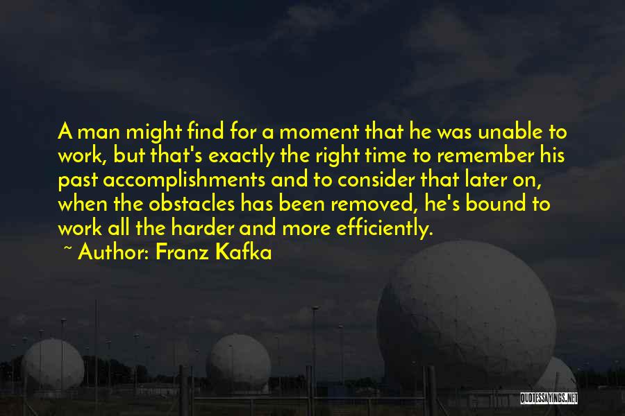 Kafka's Quotes By Franz Kafka