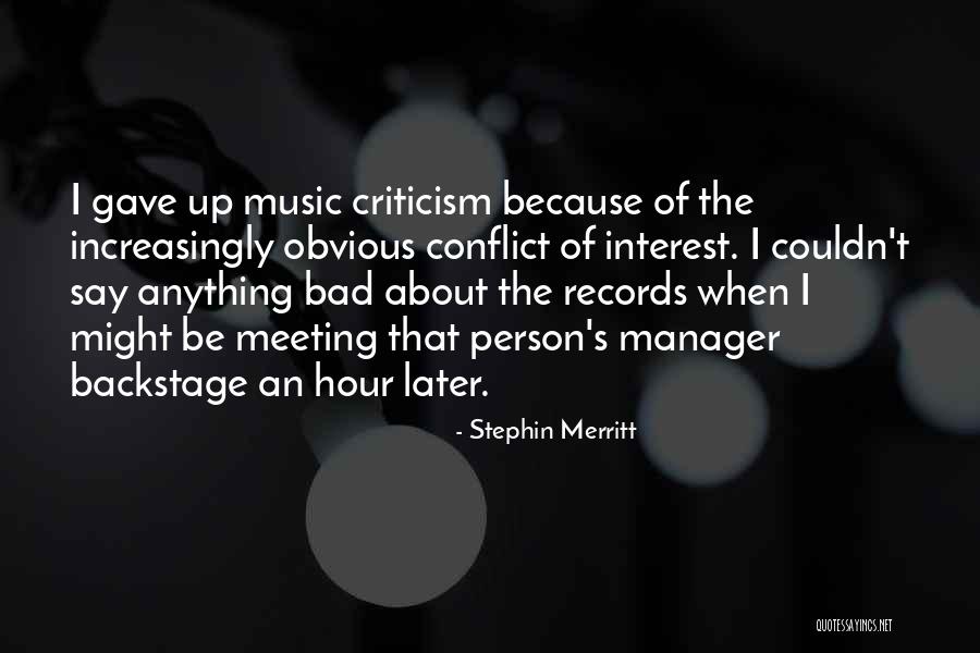 Kahlenberg Propellers Quotes By Stephin Merritt Kahlenberg Propellers Quotes By Stephin Merritt