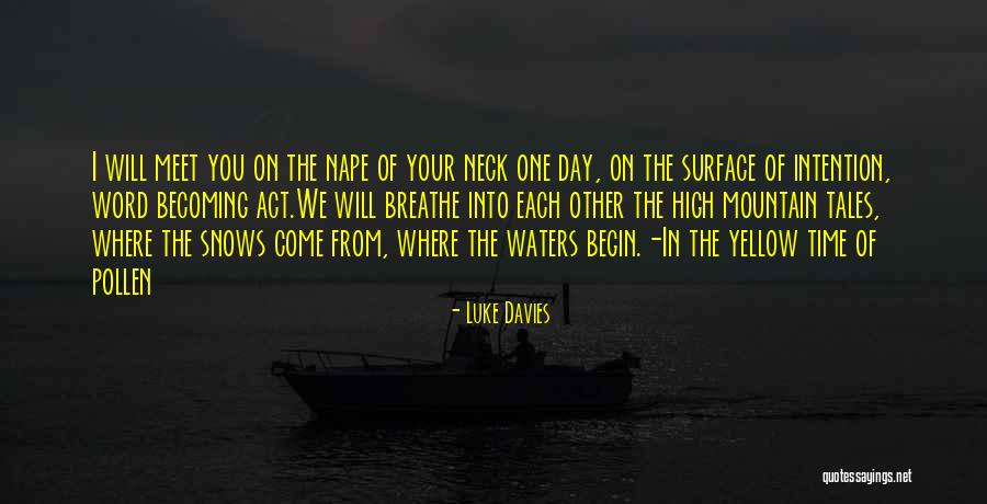 Kai Ming Quotes By Luke Davies Kai Ming Quotes By Luke Davies