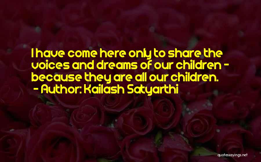 Kailash Satyarthi Quotes 1672924