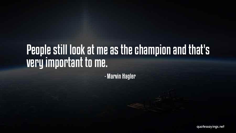 Kaiya Mccullough Quotes By Marvin Hagler Kaiya Mccullough Quotes By Marvin Hagler