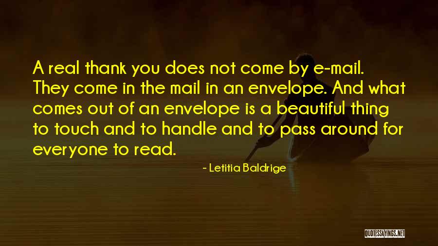 Kajiura Rikka Quotes By Letitia Baldrige Kajiura Rikka Quotes By Letitia Baldrige