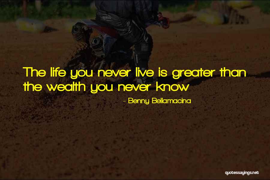 Kajuana Farrey Quotes By Benny Bellamacina