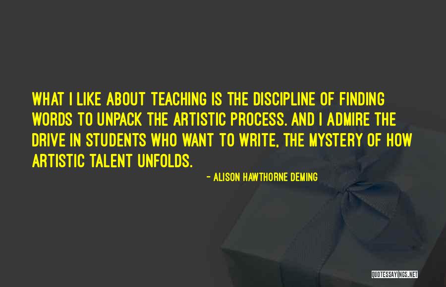 Kakande Quotes By Alison Hawthorne Deming Kakande Quotes By Alison Hawthorne Deming