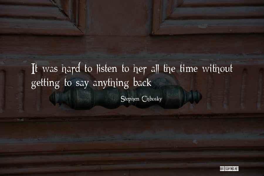 Kakayahang Diskorsal Quotes By Stephen Chbosky Kakayahang Diskorsal Quotes By Stephen Chbosky