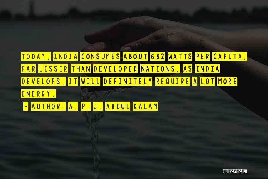 Kalam's Quotes By A. P. J. Abdul Kalam