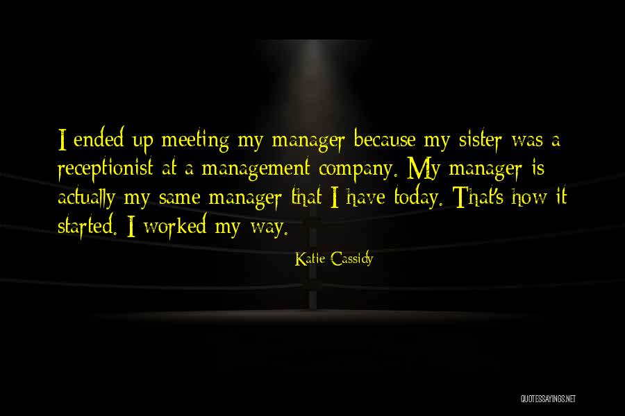 Kalayo Vaishnava Quotes By Katie Cassidy Kalayo Vaishnava Quotes By Katie Cassidy