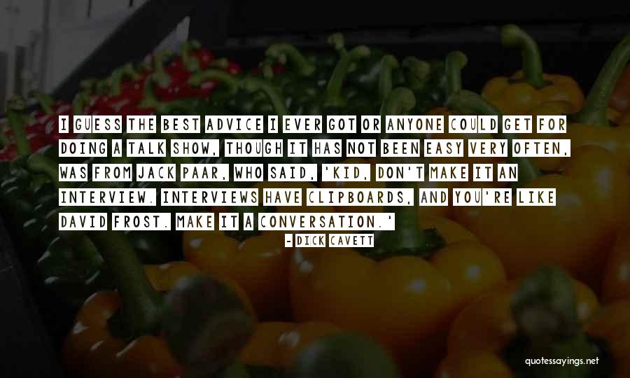 Kalb Tv 5 Quotes By Dick Cavett Kalb Tv 5 Quotes By Dick Cavett