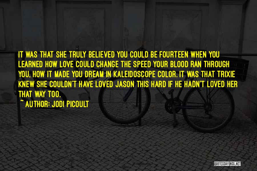 Kaleidoscope Dream Quotes By Jodi Picoult