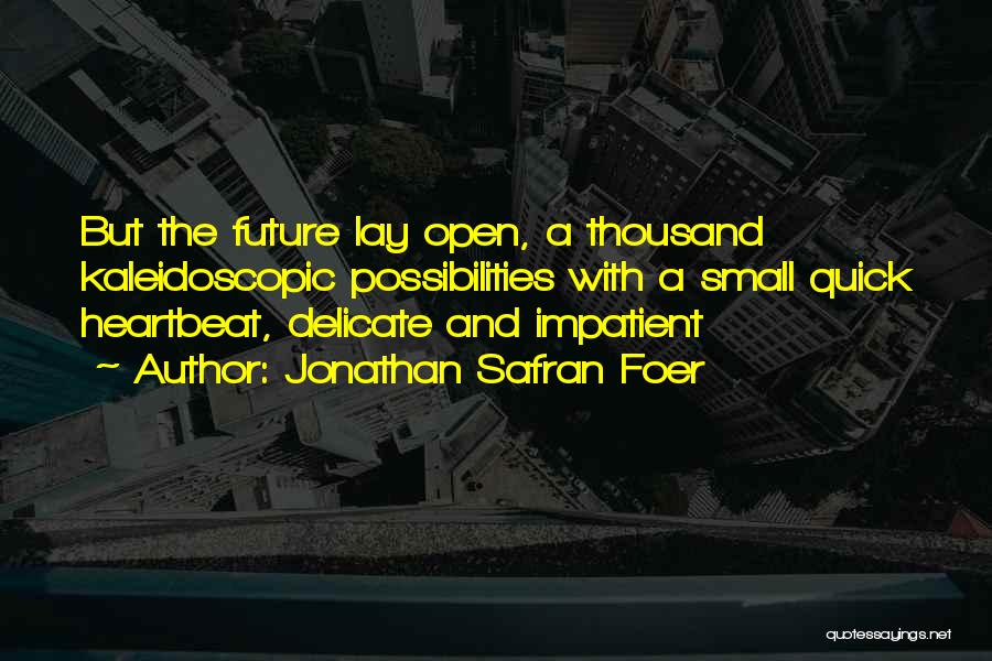 Kaleidoscopic Quotes By Jonathan Safran Foer