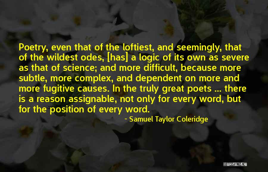 Kalesa Quotes By Samuel Taylor Coleridge