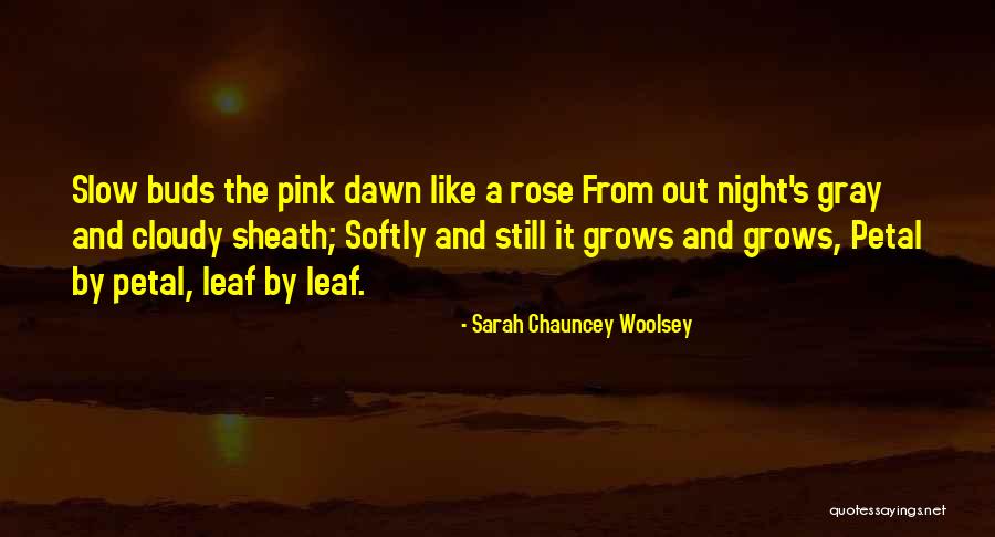 Kaliani Quotes By Sarah Chauncey Woolsey Kaliani Quotes By Sarah Chauncey Woolsey