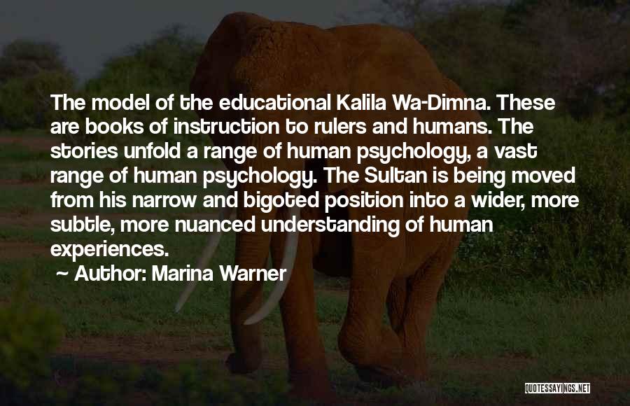 Kalila Wa Dimna Quotes By Marina Warner